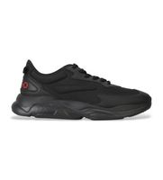 hugo para hombre 50536960 zapatillas leon runn negro 42 plano cordones casual