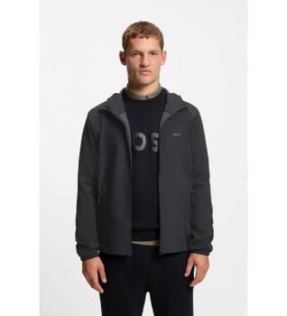 BOSS para hombre. 50551077 Chaqueta Cruiselite negro (M), Casual, Poliéster