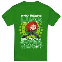 black widow camiseta st patricks day lucky para hombre