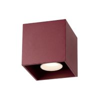 plafone borgona aluminio alt 10 cm