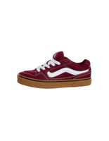 zapatillas vans caldrone cgum drrojo hombre rojo