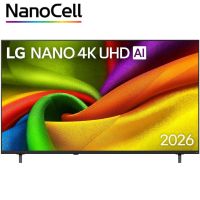 lg 65nu850b6la - smart tv nano 4k uhd nu85 65 pulgadas sin reflejos al 94 webos 26 ai procesador inteligente r7 ai processor 4k gen9 hdr10 pro 4k super upscaling dolby