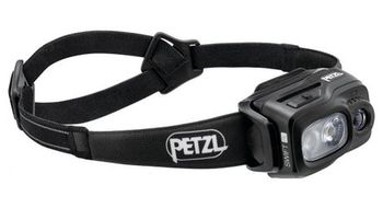 Linterna frontal petzl swift rl 1100 lumenes negro