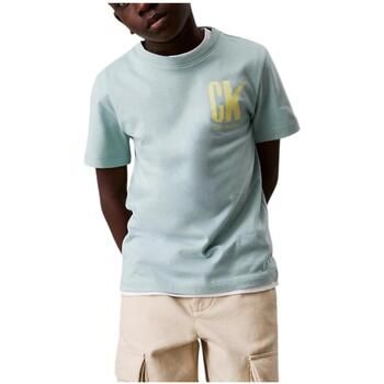 Calvin Klein Jeans Camiseta IB0IB02447CCO para niño