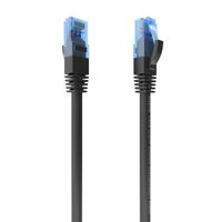 cable red aisens latiguillo rj45 cat6 utp awg26 cca negro 15m