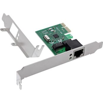 Tarjeta de Red InLine 51127F PCI Express Ethernet 1000 Mbit/s Jumbo Frames VLAN