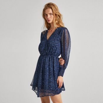 Pepe Jeans Vestido Azul PL953521-594