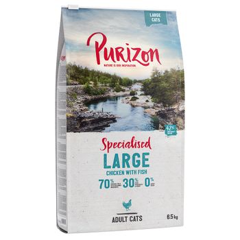 Purizon Large Adult Grain-Free Chicken & Fish  - 6.5kg