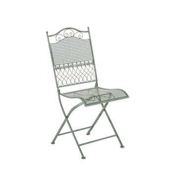 Silla De Jardin Kiran Metal Verde Antiguo 50x41x91 Cm Clp