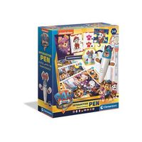 clementoni - paw patrol-transforming pen-boligrafo interactivo quiz educativo 3 anos electronico-juego de logica ninos-made in italy multicolor 16354