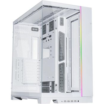 Lian Li O11 Dynamic EVO XL Full Tower Cristal Templado USB-C Blanca