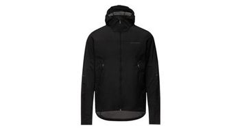 Chaqueta cortaviento gore wear fernflow negro para hombre
