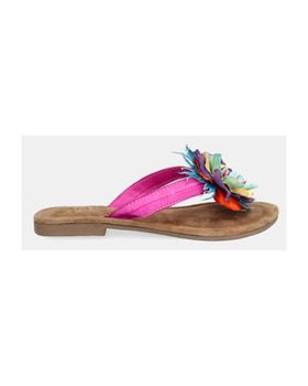 de LAZAMANI SANDALIAS ADORNO FLOR FUXIA
