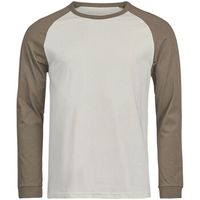 tee jays camiseta manga larga unlabeled para hombre