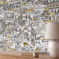 papel pintado paisaje papel autentico 200x280cm 8 hojas