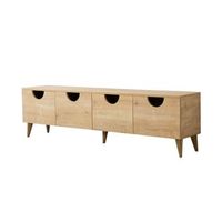 mueble tv four seasons v2 roble
