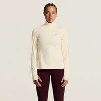 craft gain thermal camiseta de running mujeres - crema
