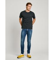 pepe jeans para hombre pm207390ef5 jeans en fit taper stanley azul 3232 casual denim sostenible