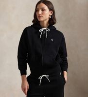 polo ralph lauren para mujer 211971699003 sudadera full zip negro xl casual algodon