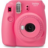 instax mini 9 instant camera - flamingo pink pink