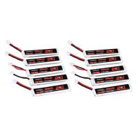 10pcs uruav 38v 300mah 70c140c 1s bateria lipo con conector ph20 para eachine trashcan snapper6 7 mobula7