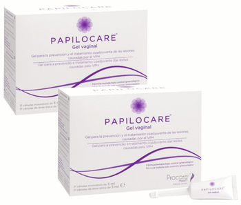 Papilocare Gel Vaginal - Pack Ahorro 2x21 Cánulas