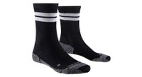 x socks core natural graphics crew negro gris oscuro
