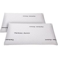 pack de 2 almohadas viscoelastica modelo carbono perforada - 70 cm