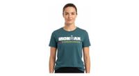 camiseta de manga corta ironman copenhague azul turquesa de mujer