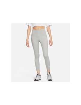 Mallas Nike Sportswear Classic High-Waisted 7/8 Mujer Gris