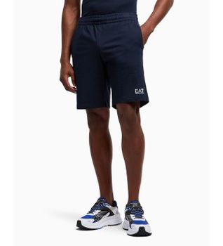EA7 para hombre. 8NPS65_PJVRZ Bermuda Core Identity marino (XXS), Casual, Deportivo, Algodón, Multideporte
