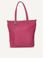 caprice satchel pink made of leather without heel size 1
