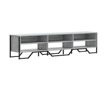 Mueble tv - mesa de tv madera de ingeniería gris sonoma 180x34x41 cm