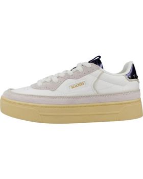de SCALPERS ZAPATILLAS MUJER MODELO BOTTO D COLOR BLANCO BEIGE