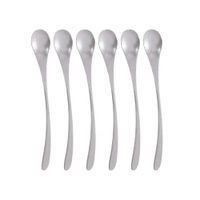 cucharas largas 22cm - lote de 6