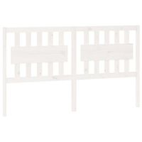 cabecero de cama  panel de cabecera madera maciza de pino blanco 1655x4x100 cm