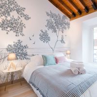 papel pintado panoramico paisaje de frente de mar azul 525