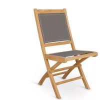 silla plegable jardin madera teca