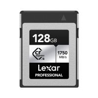 tarjeta lexar lcxexsl128g-rneng 128gb cfexpress tipo b 1750mbs 1300mbs plata