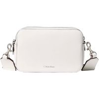 calvin klein jeans bandolera webbing double strap camera bag para mujer