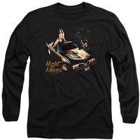 pontiac camiseta manga larga night ves para mujer