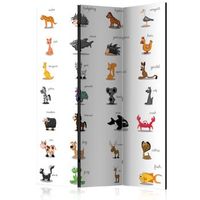 biombo - learning by playing animals 135x172 cm