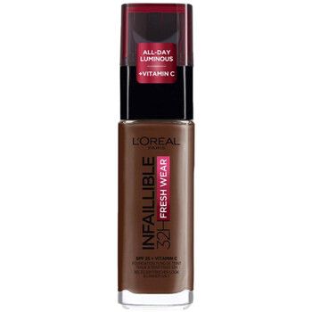 L'oréal Base de maquillaje Infallible 32h Fresh Wear Foundation - 390 Ebène para mujer