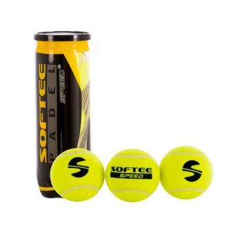 BOTE 3 PELOTAS PADEL SOFTEE SPEED SOFTEE Raíz DEPORTES Pelotas Padel Categorías TENIS/PADEL