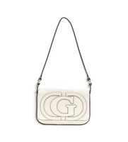 guess para mujer hwng9740190 bolso de hombro con solapa ruby blanco roto osfa casual poliuretano