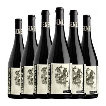 Tempore Vino Tinto Generación 73 Vino 75 Cl 14% Vol. (pack De 6 Unidades)