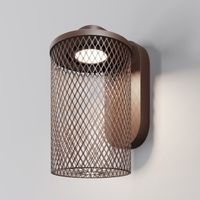 aplique de pared de exterior led latticea 6w