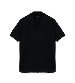 A|X Armani Exchange para hombre. XM002165AF20139UB101 Polo contemporáneo marino (L), Casual, Algodón, Manga corta