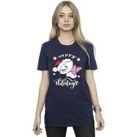 disney camiseta the aristocats happy holidays para mujer