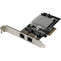 startech st2000spexi adaptador tarjeta pcie a 2 puertos rj-45